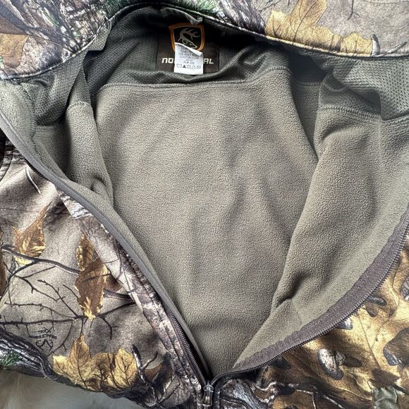 Non-Typical Drake Pullover Men M Camo Fleece Lined Jacket Full Zip - Picture 7 of 7